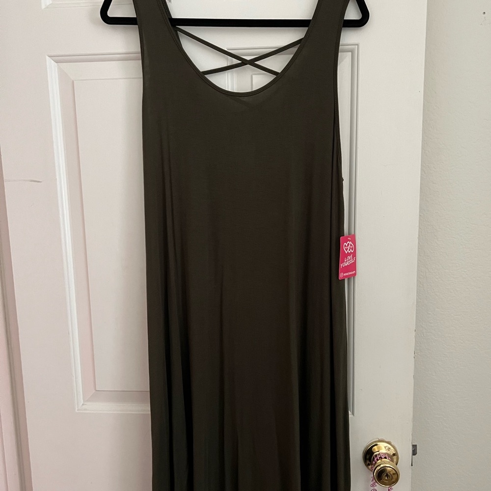 Green Dress size 1X
